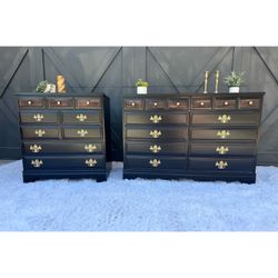 Stunning Refinished Angelina Dresser Set