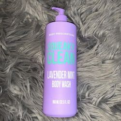 Body prescriptions squeaky clean  Lavender and mint body wash