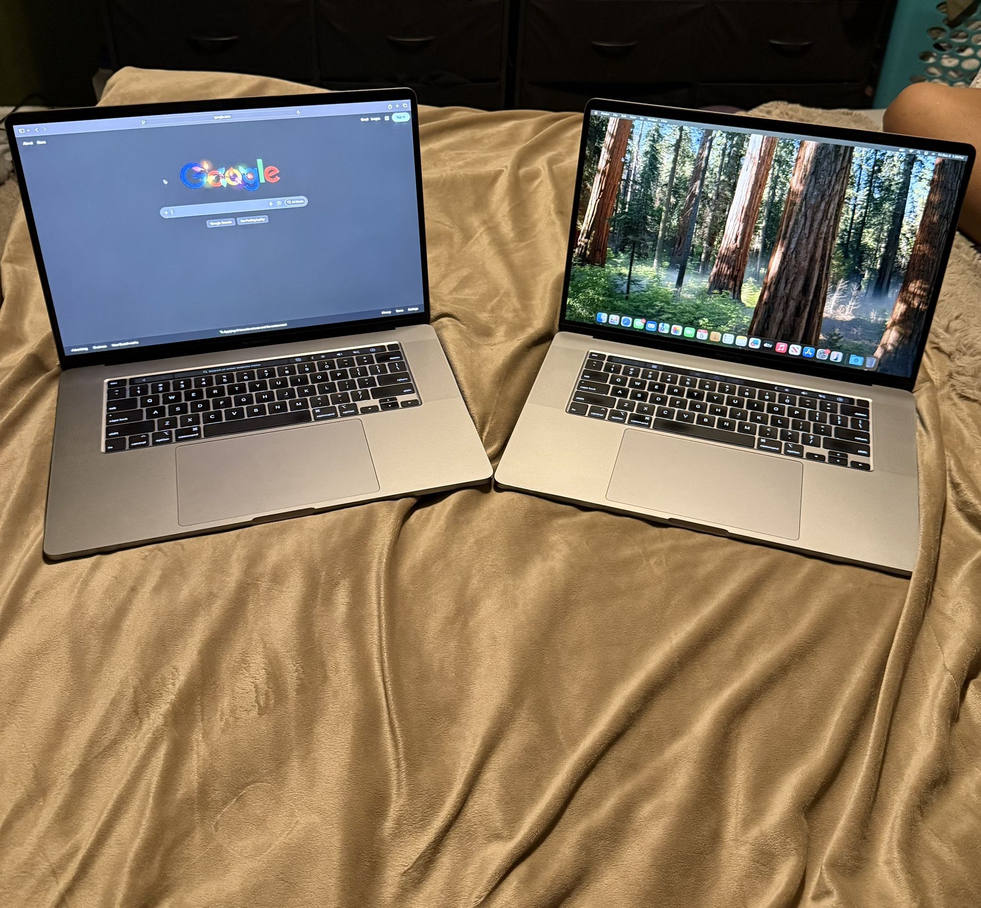 2 MacBook Pros 2019 16in 500GB $800 for both or best offer