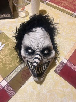 Ghoulish Productions Laughing J. Latex Face Mask Horror Halloween Cosplay