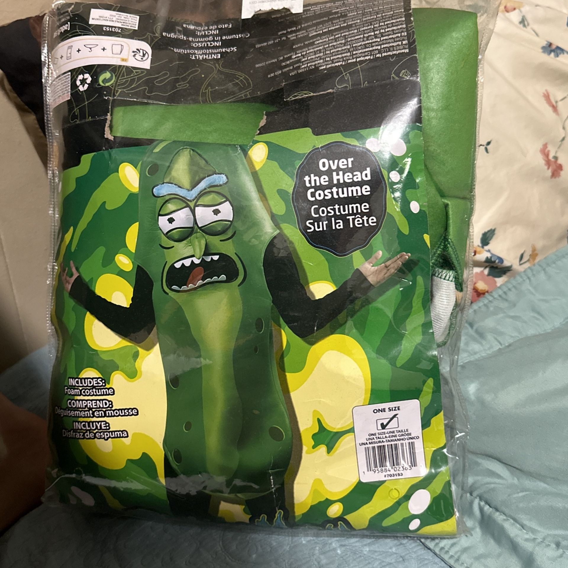 Pickle Rick Costume