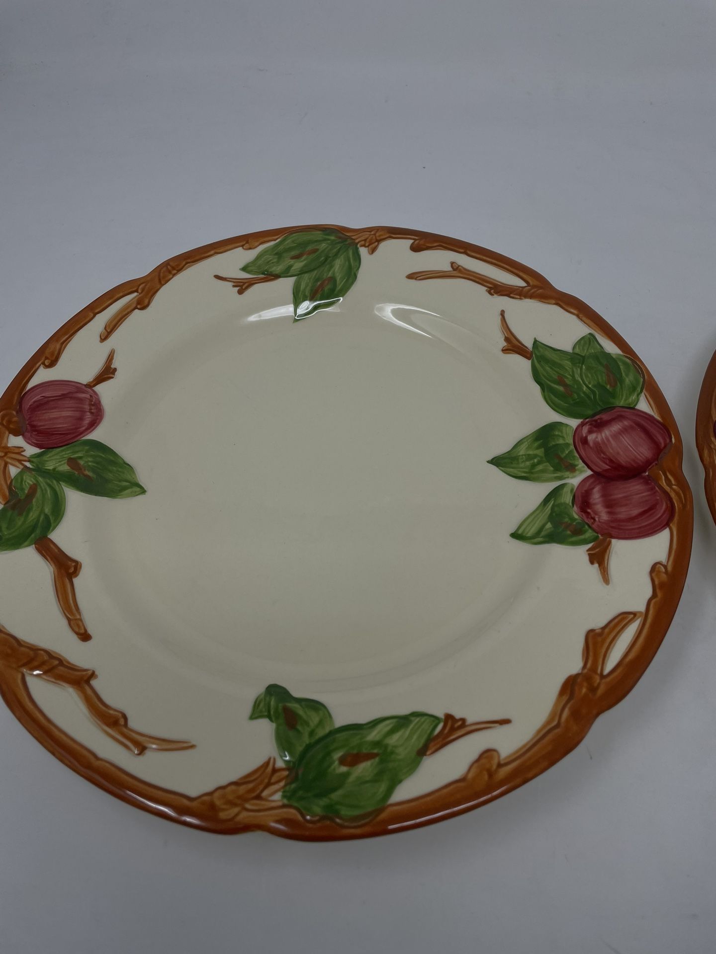 Franciscan Apple Dinner Plates 