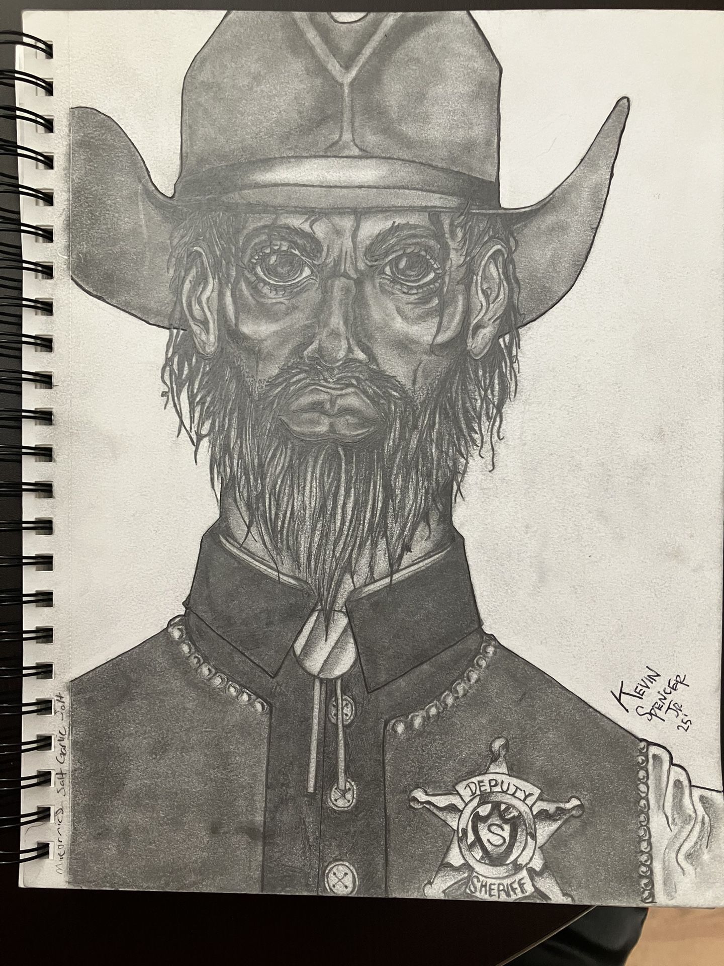 Mechanical Pencil Sheriff Sketch (Copy)