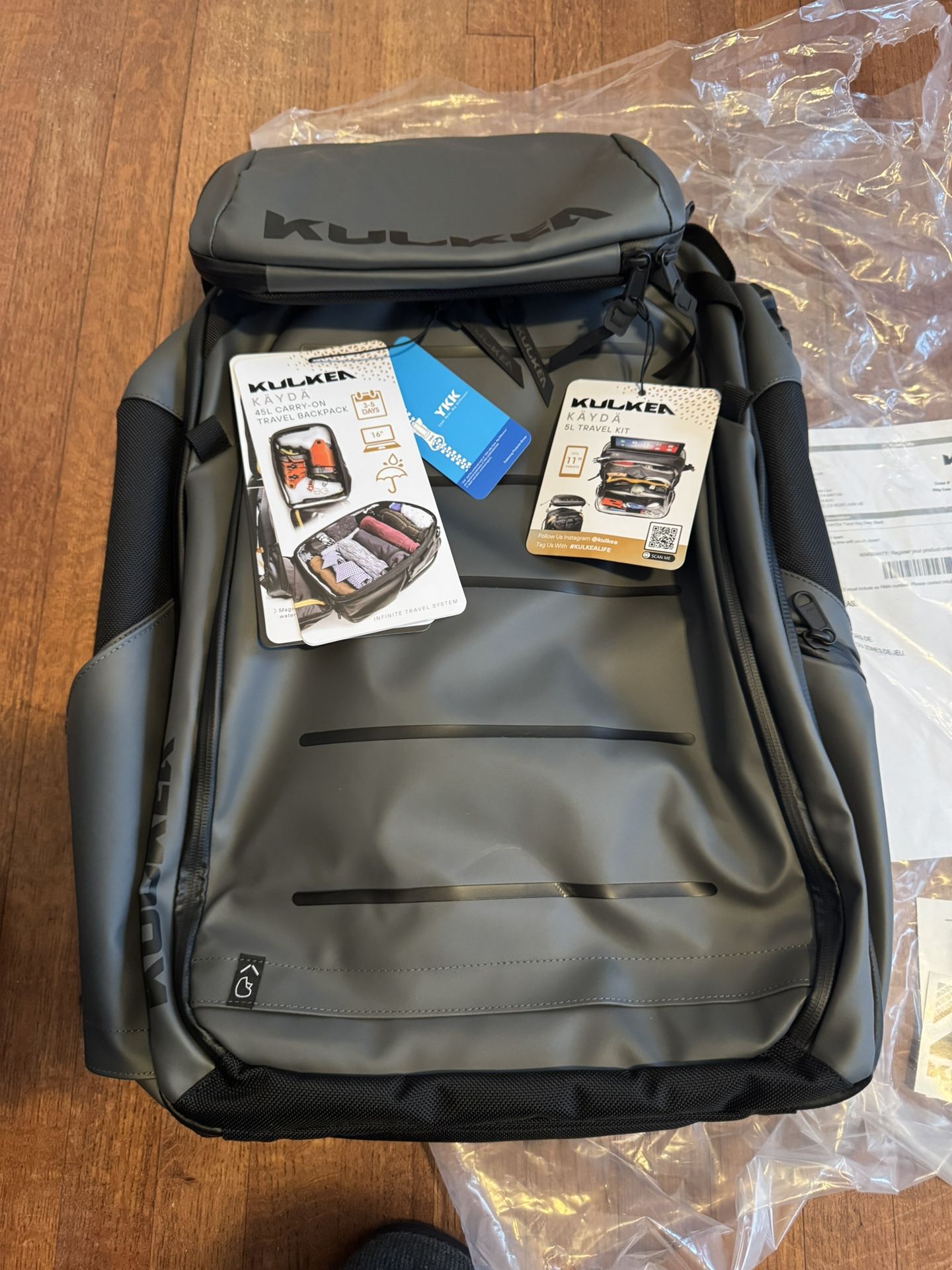 KULKEA KÄYDÄ TRAVEL BACKPACK 45L