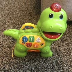 Music Playing/Pull Toy Dinosaur 