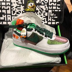 Nike AF1 07 “DOAF” Oregon University Size 12 Pack BNIB!!!!!!