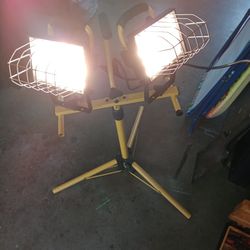 Dual Light - Halogen Tripod Stand