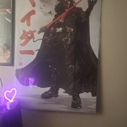 Darth Vader Samurai Poster 3ft High By 2ft Wide