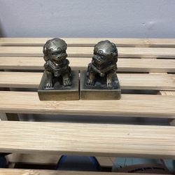 Chinese bronze lion seal