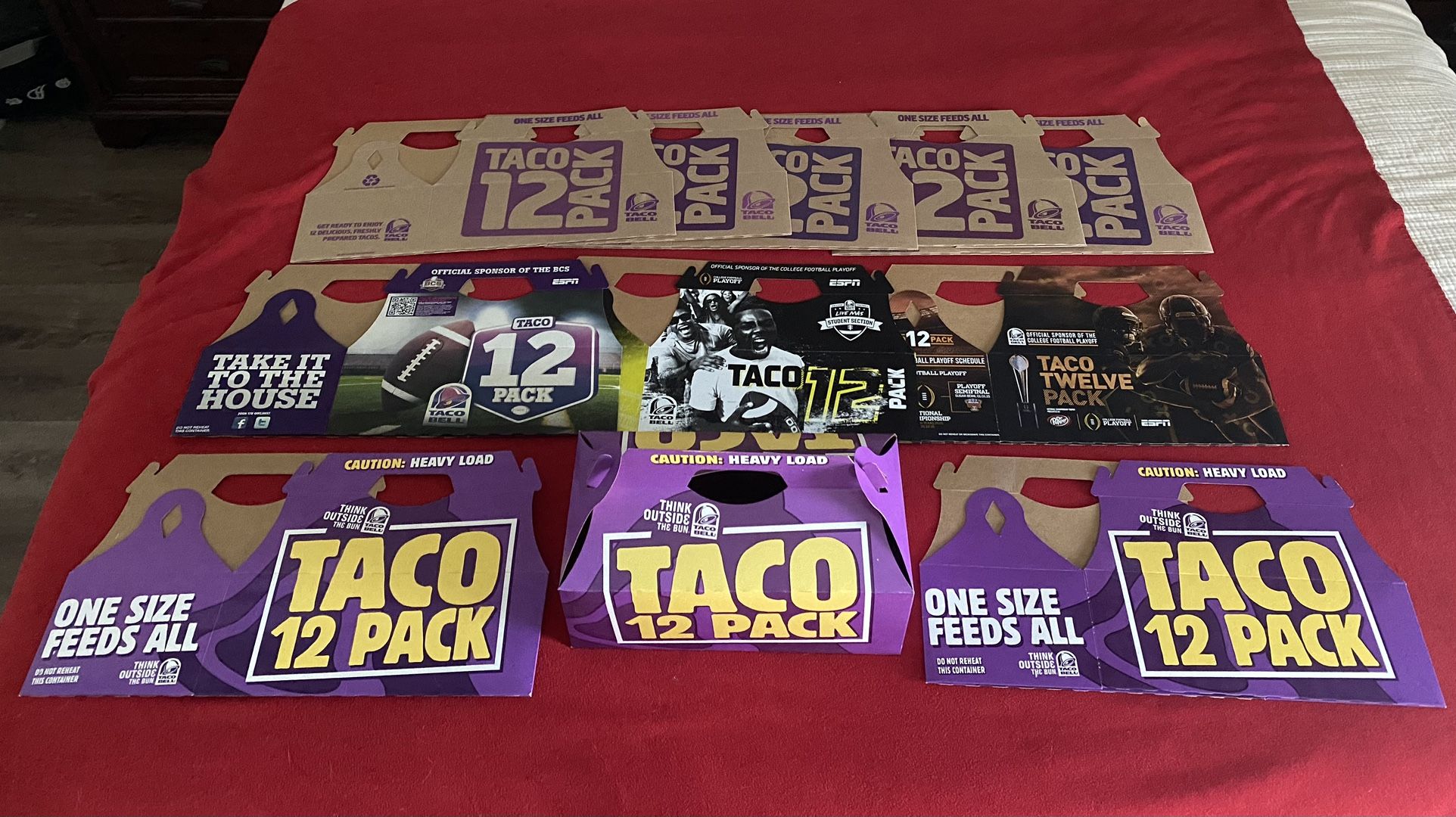 Taco Bell Collector Taco 12 Pack Boxes