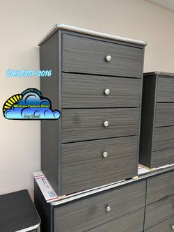 Four drawer nightstand compressed cajonera Comoda