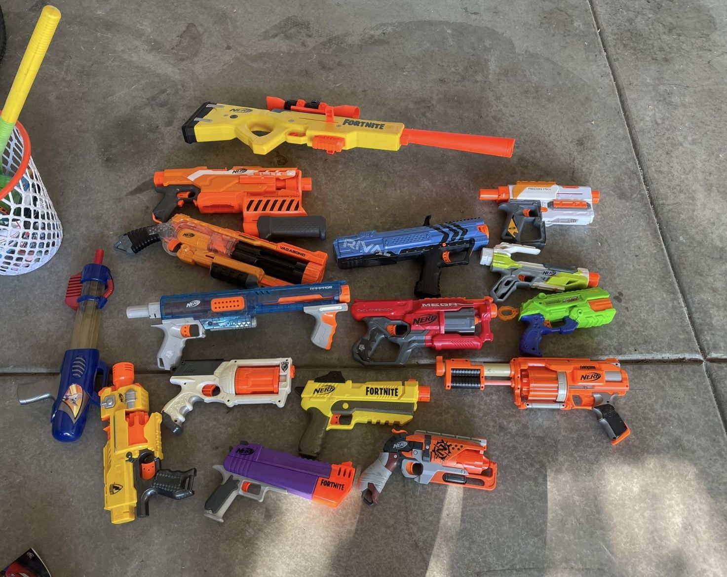 Nerf Guns and bullets