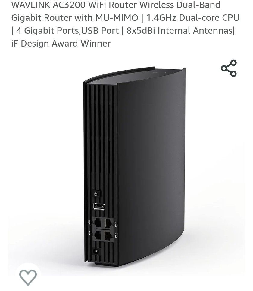 WiFi Dual Band Router