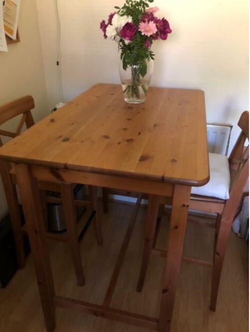 IKEA leksvik bar height table