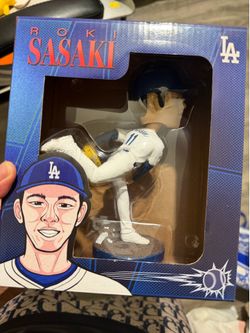 2026 Roki Sasaki dodger bobblehead SGA