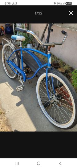 Vintage "26 Schwinn Typhoon Beach Cruiser Bike "In Good condition "