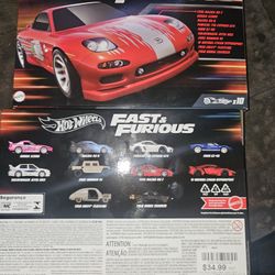 Fast & Furious 10 Car Set