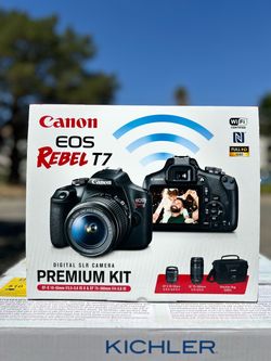 Canon Camera EOS Rebel T7 Premium Kit, Canon Camera Rebel, Canon Cameras, Canon Camera T7, Canon T7, Canon Rebel T7, Canon Bundle, Canon Kit