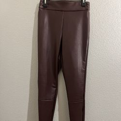 Wild fable red leather leggings 
