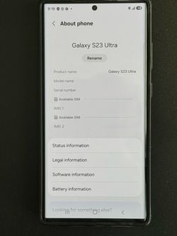 Galaxy S23 Ultra Unlocked Black 512gb