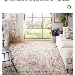 Large Area Rug 9 x 12 colorful and durable 