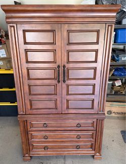 Wood Armoire