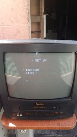 Retro Gaming Symphonic 13-inch CRT TV/VCR combo unit