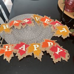 Happy Harvest Leaf Garland 