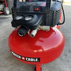 Porter Cable Air Compressor 6 Gallón 