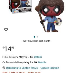 Bob Ross Deadpool Funko