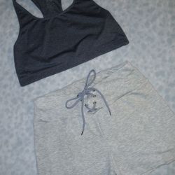 XL Sports Bra And XL Shorts