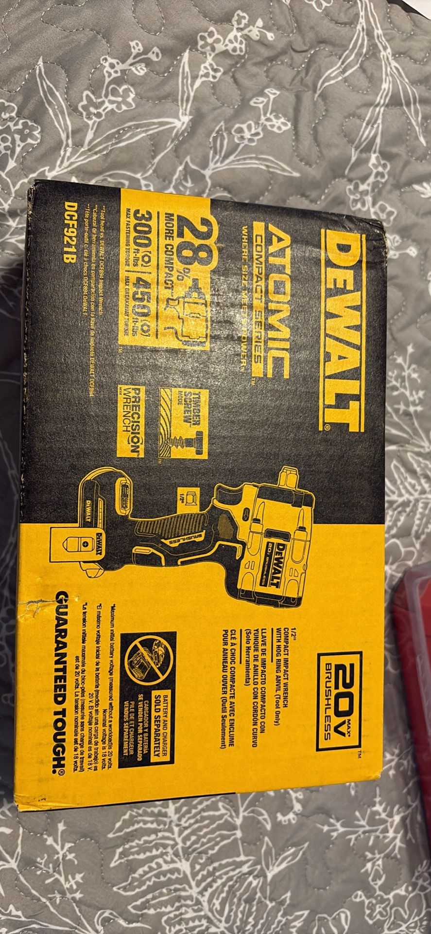 ATOMIC 20V MAX Cordless Brushless 1/2 in. Variable Speed Impact Wrench (Tool Only)