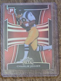 2025 Charlie Joiner Leaf Metal 1/1 Pre-Production PROOF Collector Card Mint
