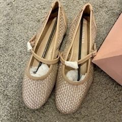 Boutique Brand Ballet Flats Size 7 1/2
