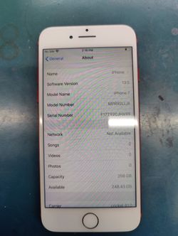 Iphone 7 256GB T-Mobile Locked