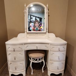 Vanity And Stool