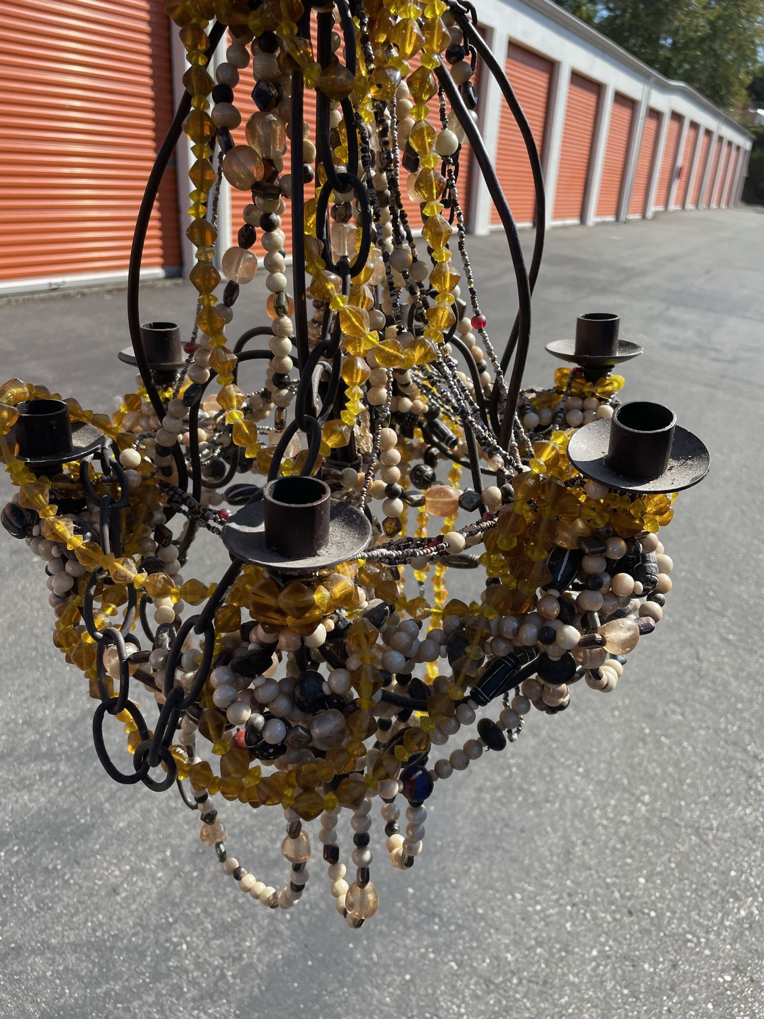 Beaded Candelabra