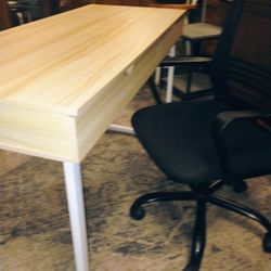 Natural Wood Color Desk 