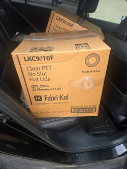 4oz plastic lida 2,500