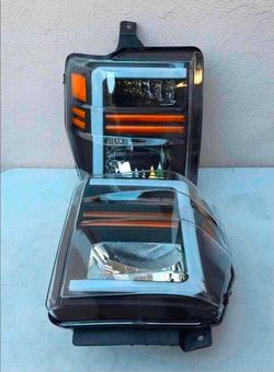 08-10 Ford F250 F350 F450 F550 Super Duty LED DRL Headlights Luces Micas Calaveras Faros Faroles Focos Headlamps