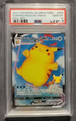 PSA 10 Surfing Pikachu VMAX #9 | Pokemon Celebrations