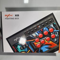 PXN Arcade Fight Stick, X8 Street Fighter Arcade Game Fighting Joystick with USB