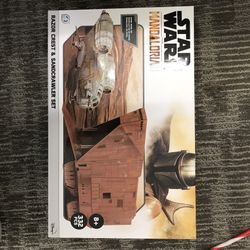 Star Wars The Mandolorian Paper Model Kit Razor Crest & Sandcrawler Kit