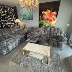 Reclining Sofa Set $1,200