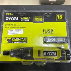 Ryobi Rechargeable Rotary Tool With Accessories