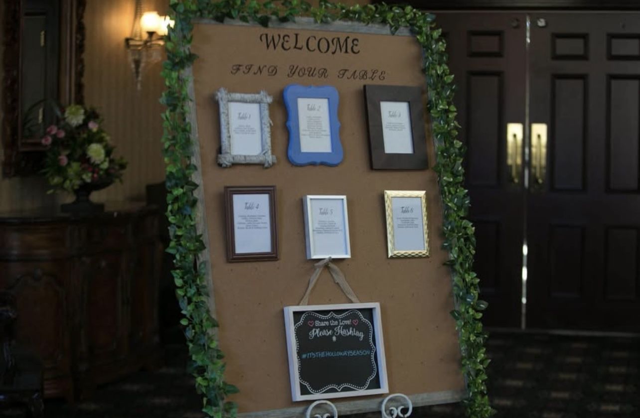 Large Cork Board & Metal Stand