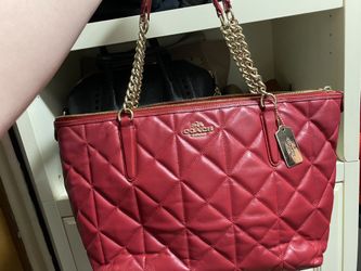 Coach Quilted Leather Bag