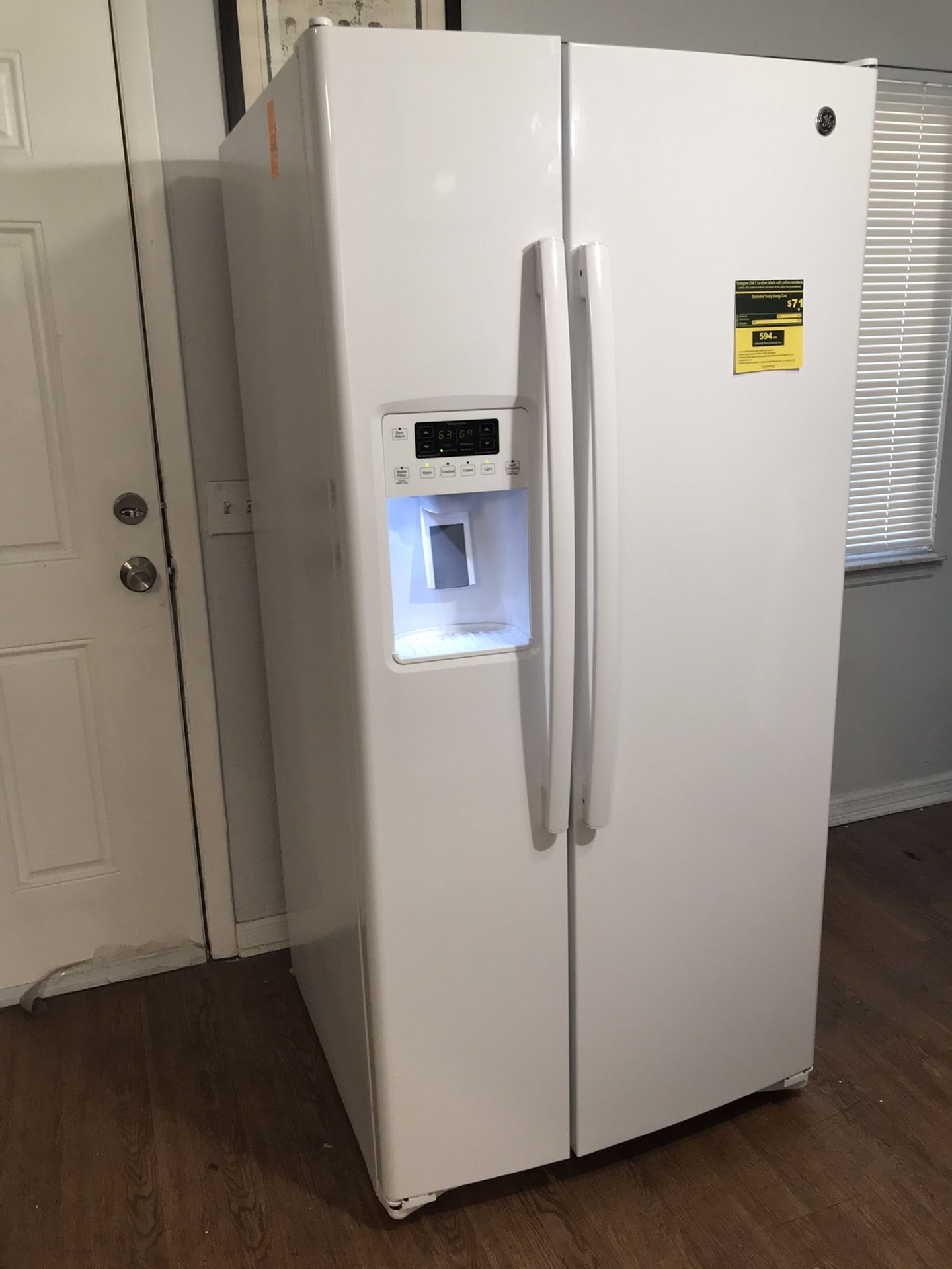 One Year Old White Fridge 