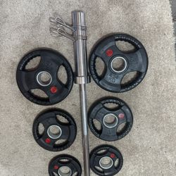 Weights Olympic Bar Set