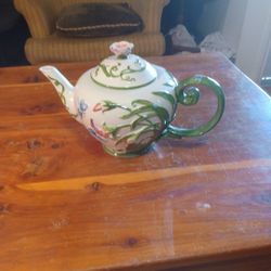 Dragonfly Teapot  by Tempt-tations